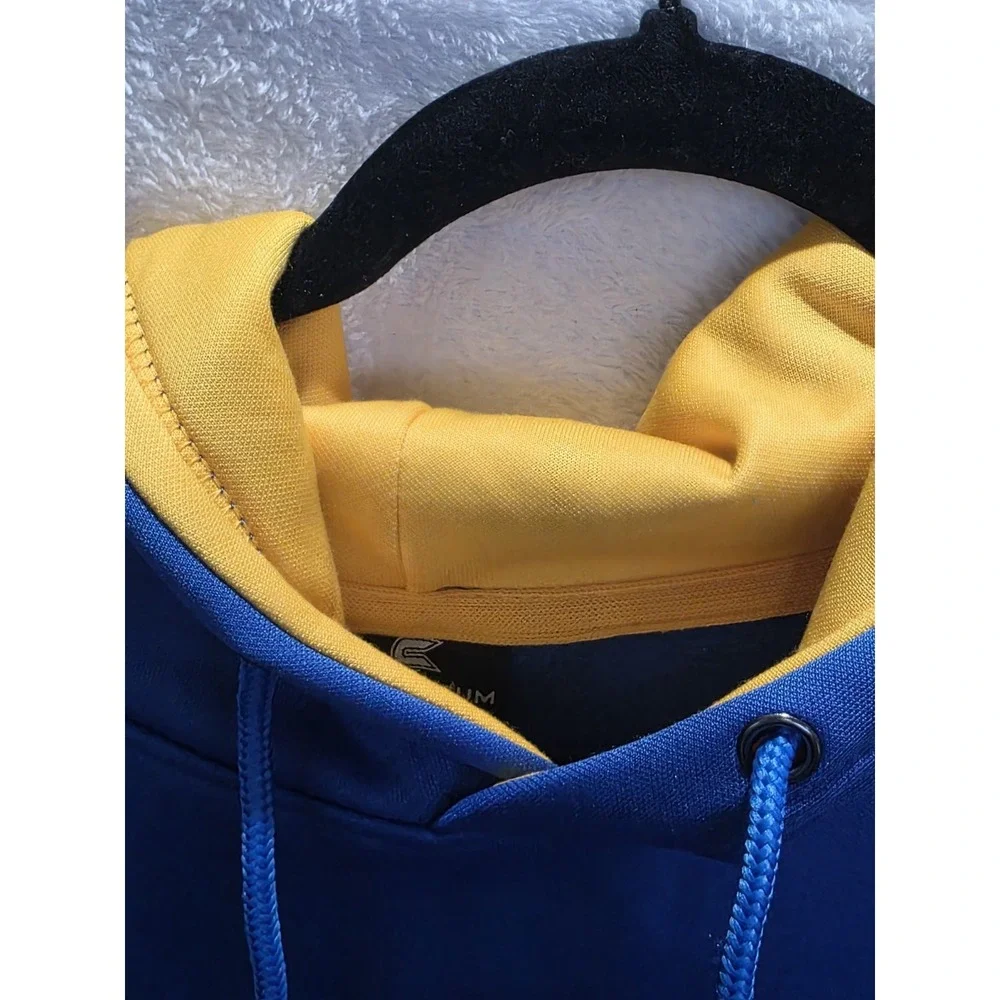 New UCLA Bruins Performance Hoodie Men  Blue Home College Football Zip Pocket M